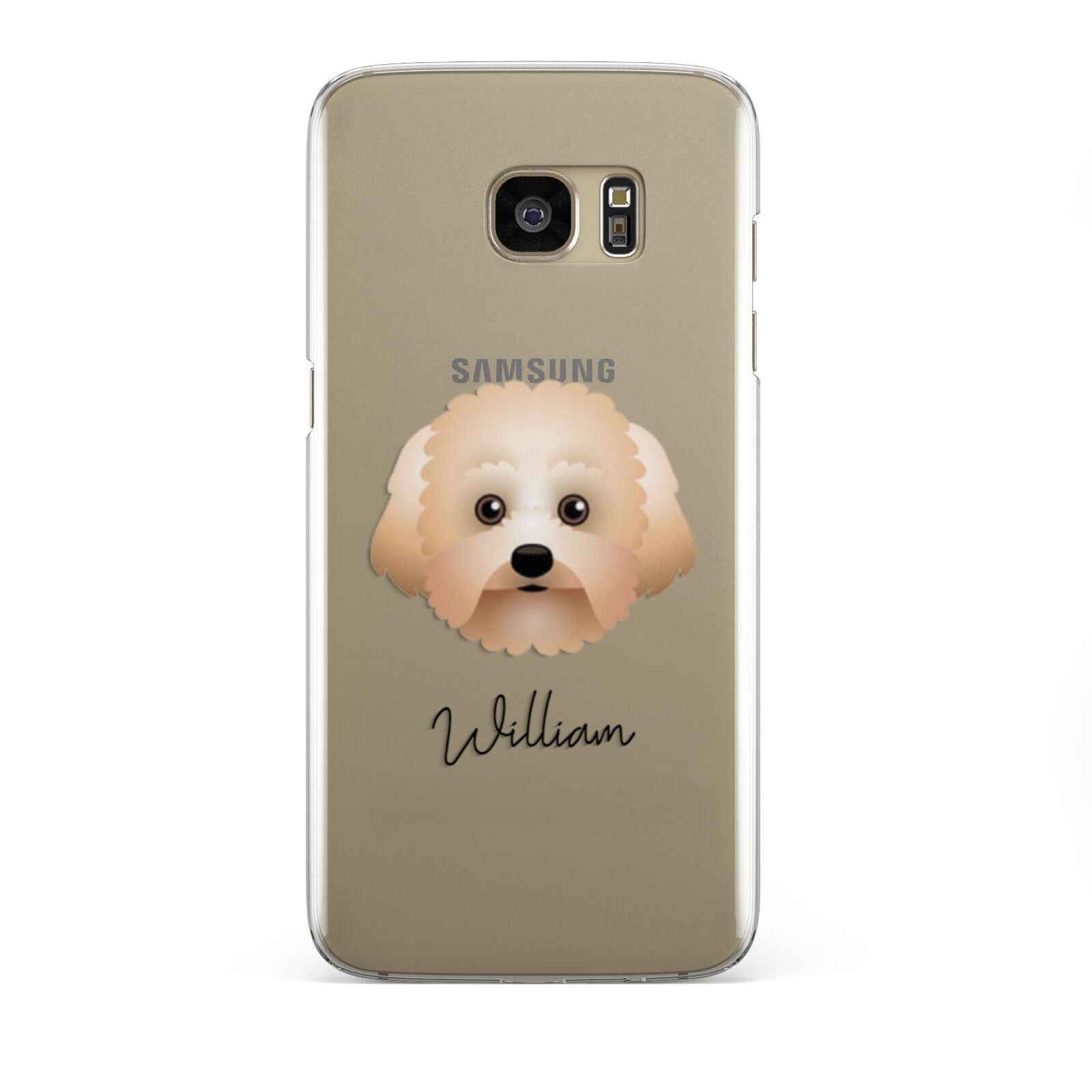 Malti Poo Personalised Samsung Galaxy S7 Edge Case