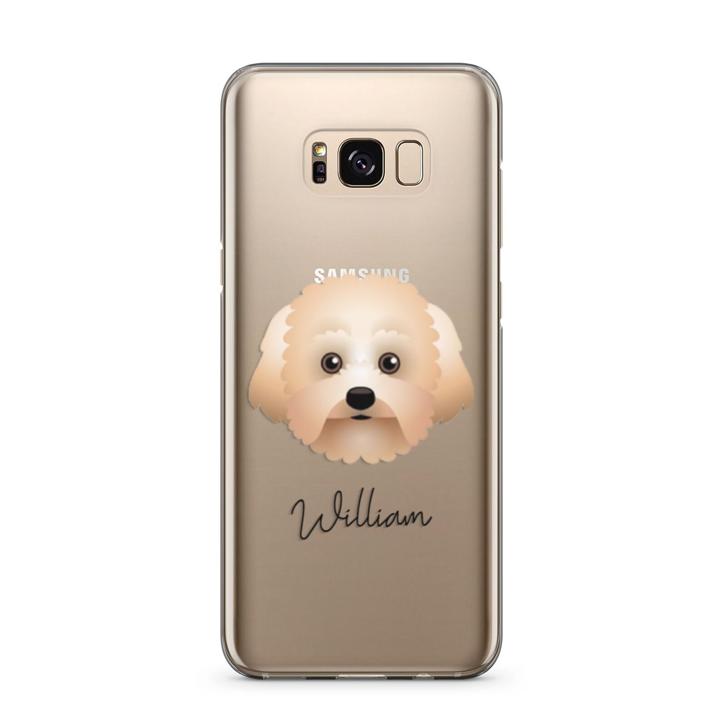 Malti Poo Personalised Samsung Galaxy S8 Plus Case