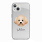 Malti Poo Personalised iPhone 13 TPU Impact Case with White Edges
