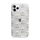 Maltichon Icon with Name Apple iPhone 11 Pro in Silver with Bumper Case