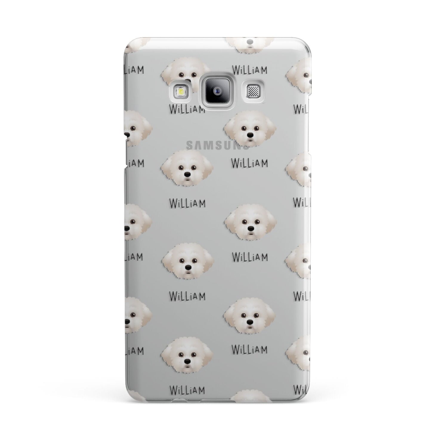 Maltichon Icon with Name Samsung Galaxy A7 2015 Case