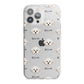 Maltichon Icon with Name iPhone 13 Pro Max TPU Impact Case with White Edges