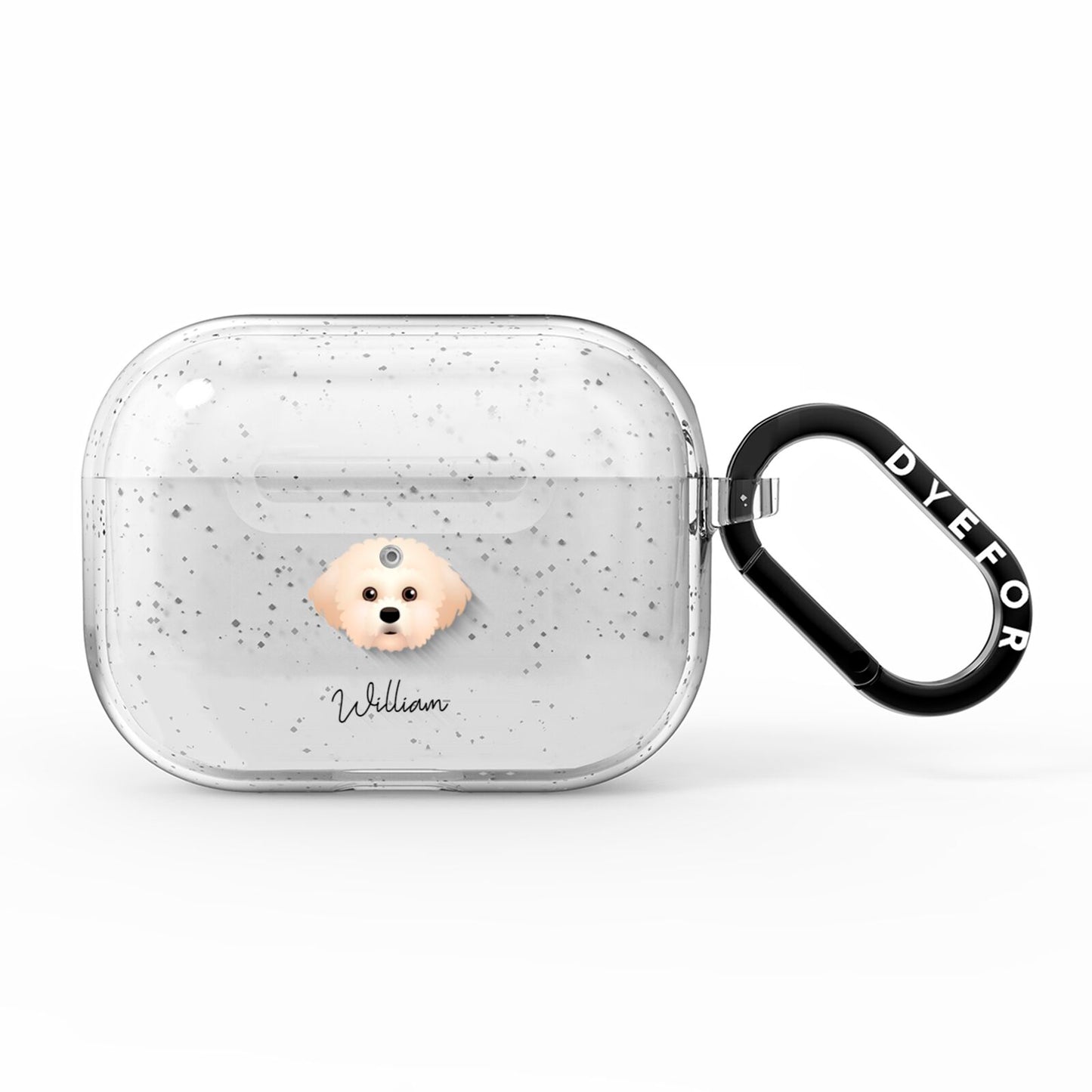 Maltichon Personalised AirPods Pro Glitter Case