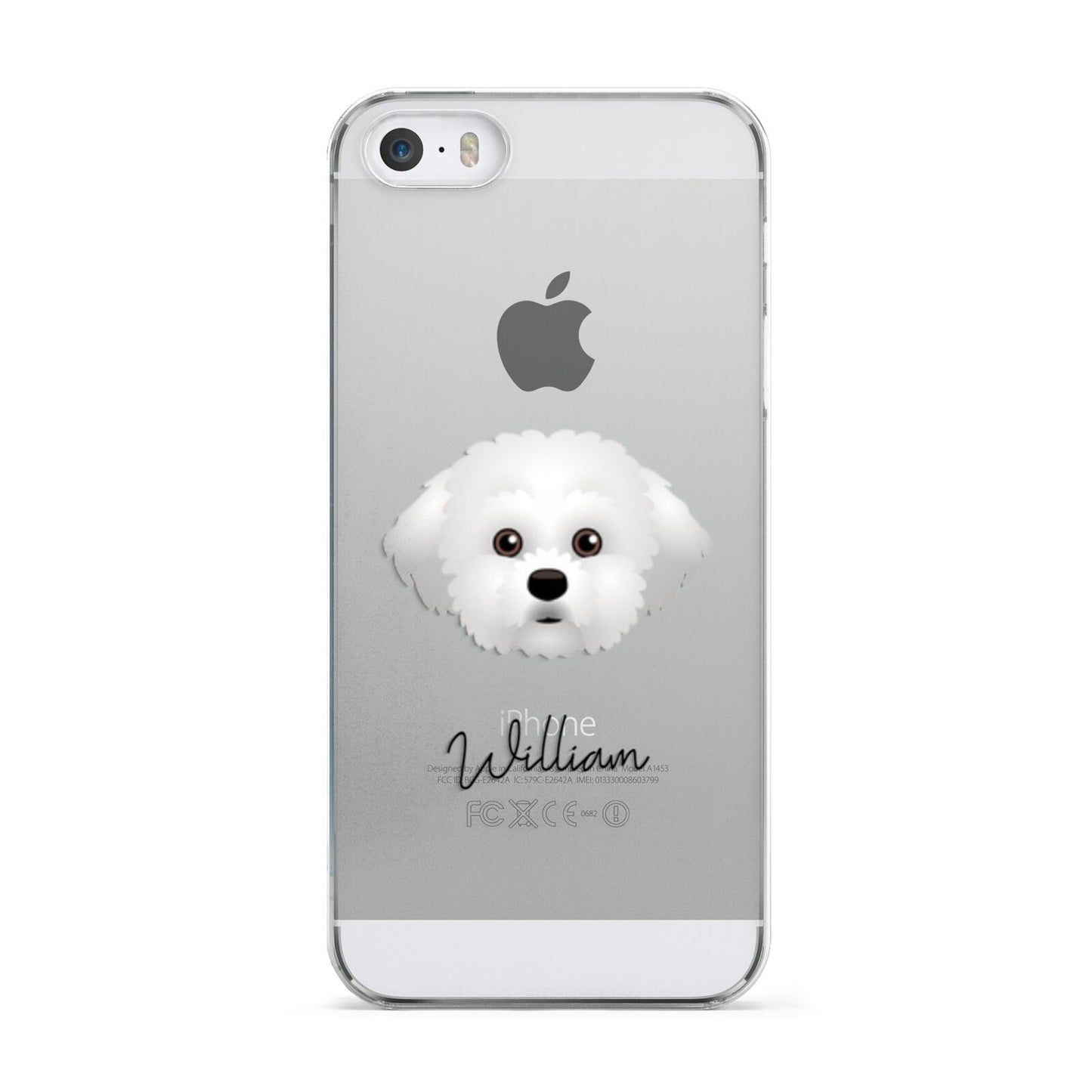 Maltichon Personalised Apple iPhone 5 Case