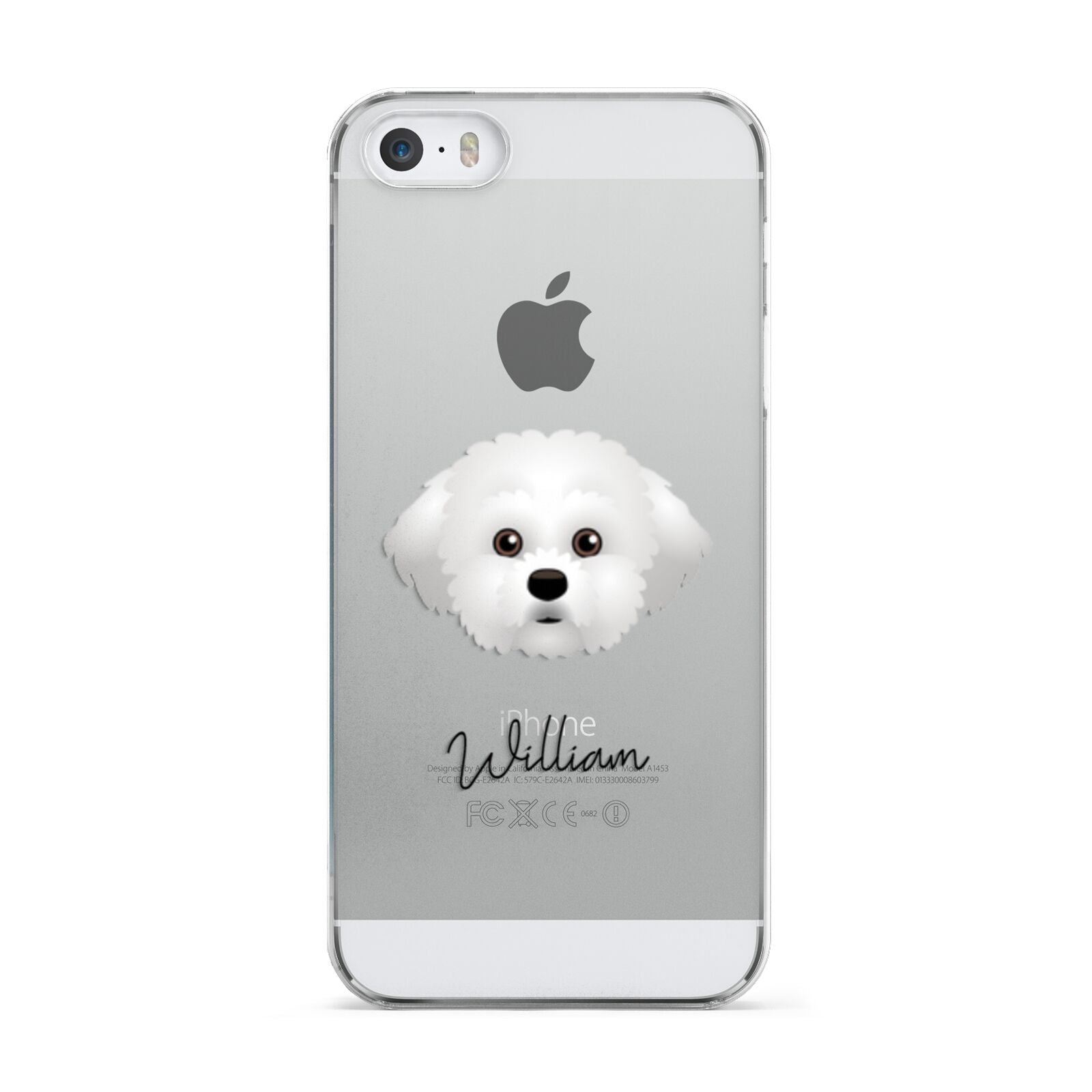 Maltichon Personalised Apple iPhone 5 Case