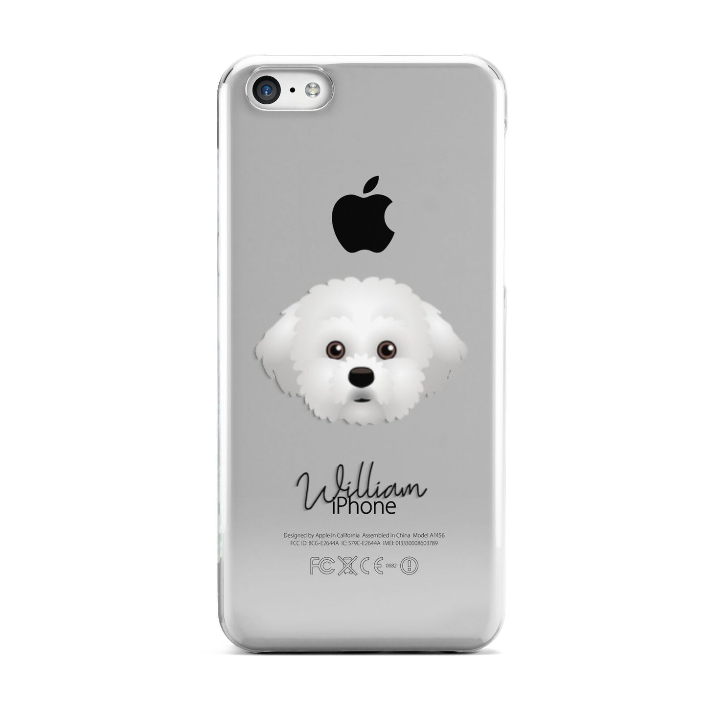 Maltichon Personalised Apple iPhone 5c Case