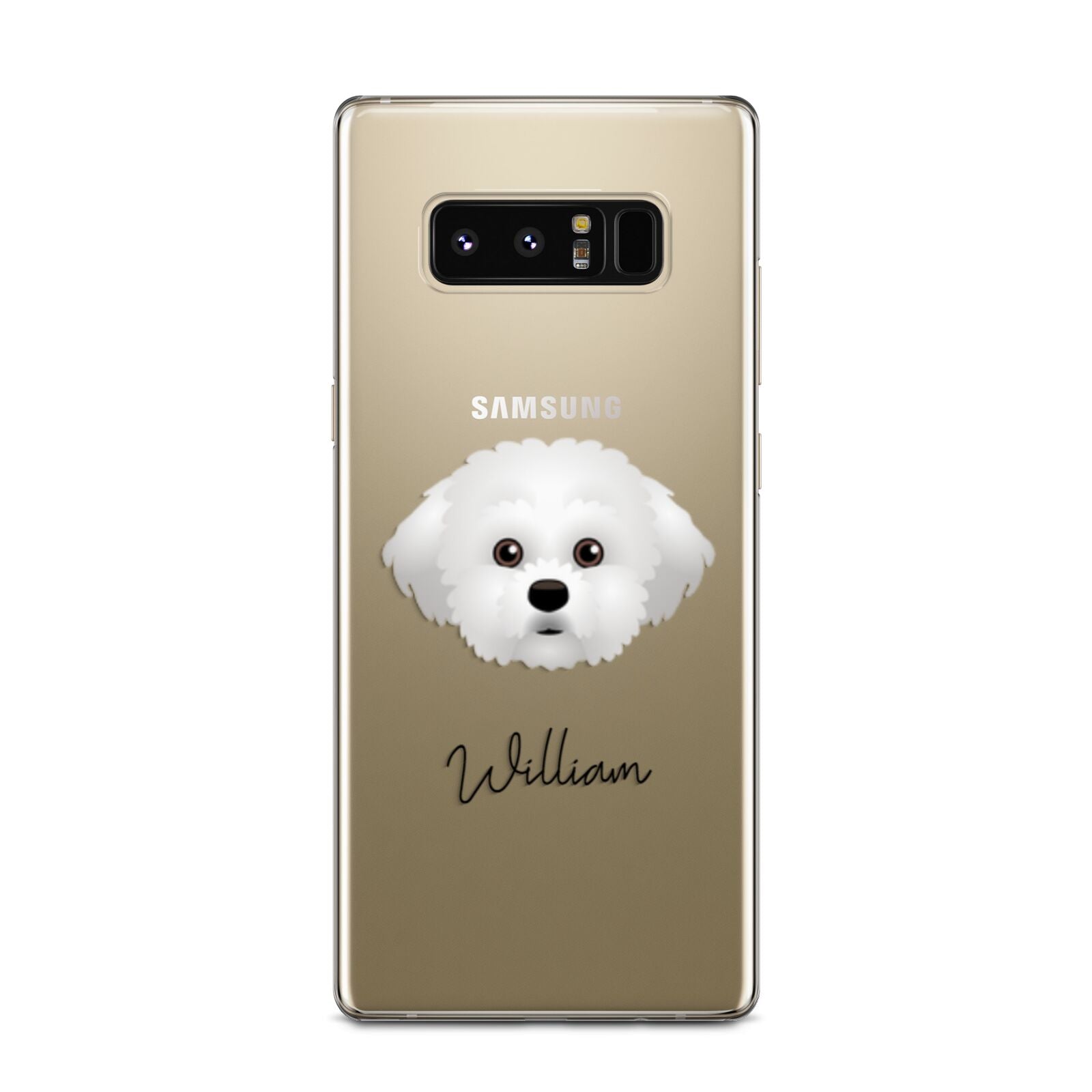 Maltichon Personalised Samsung Galaxy Note 8 Case