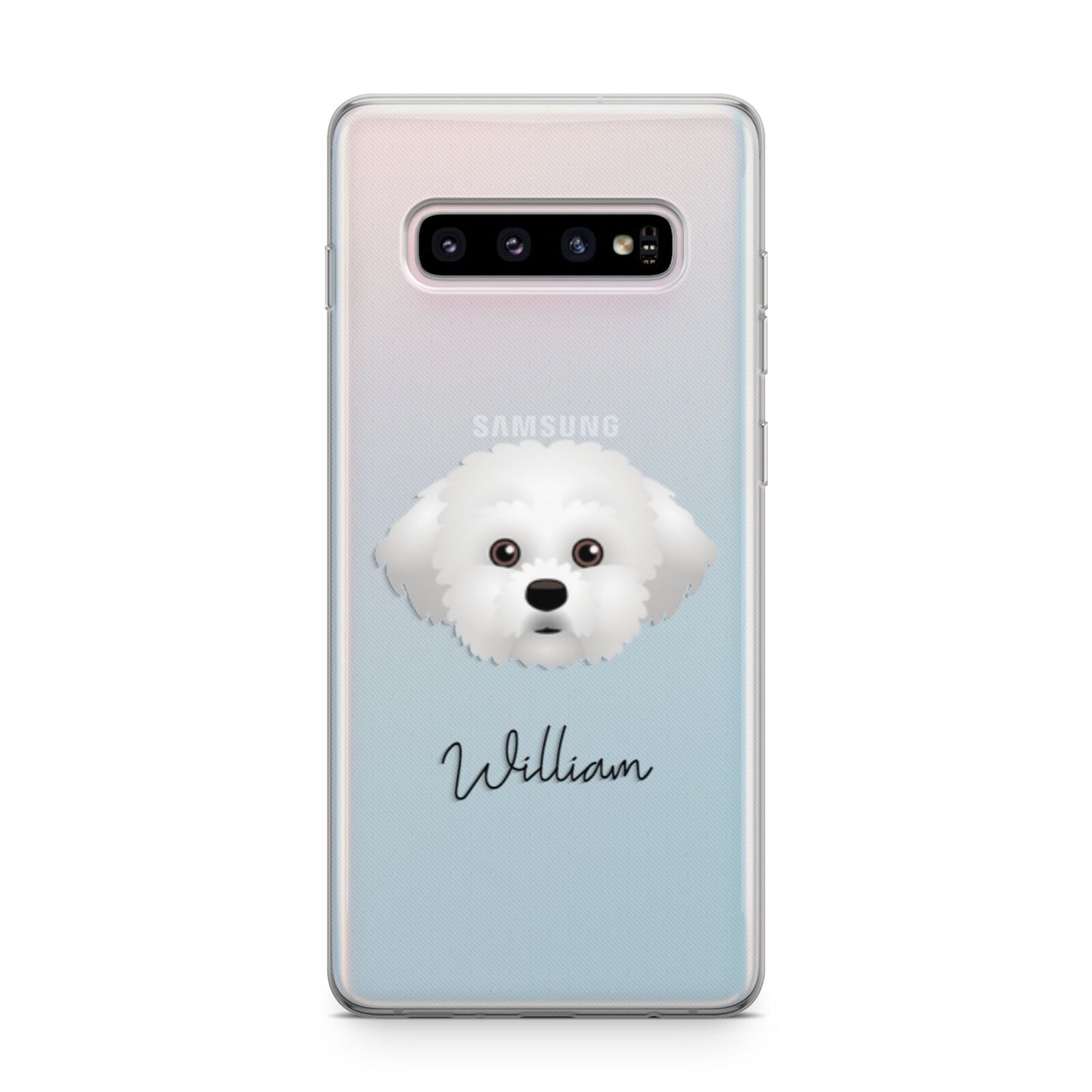 Maltichon Personalised Samsung Galaxy S10 Plus Case