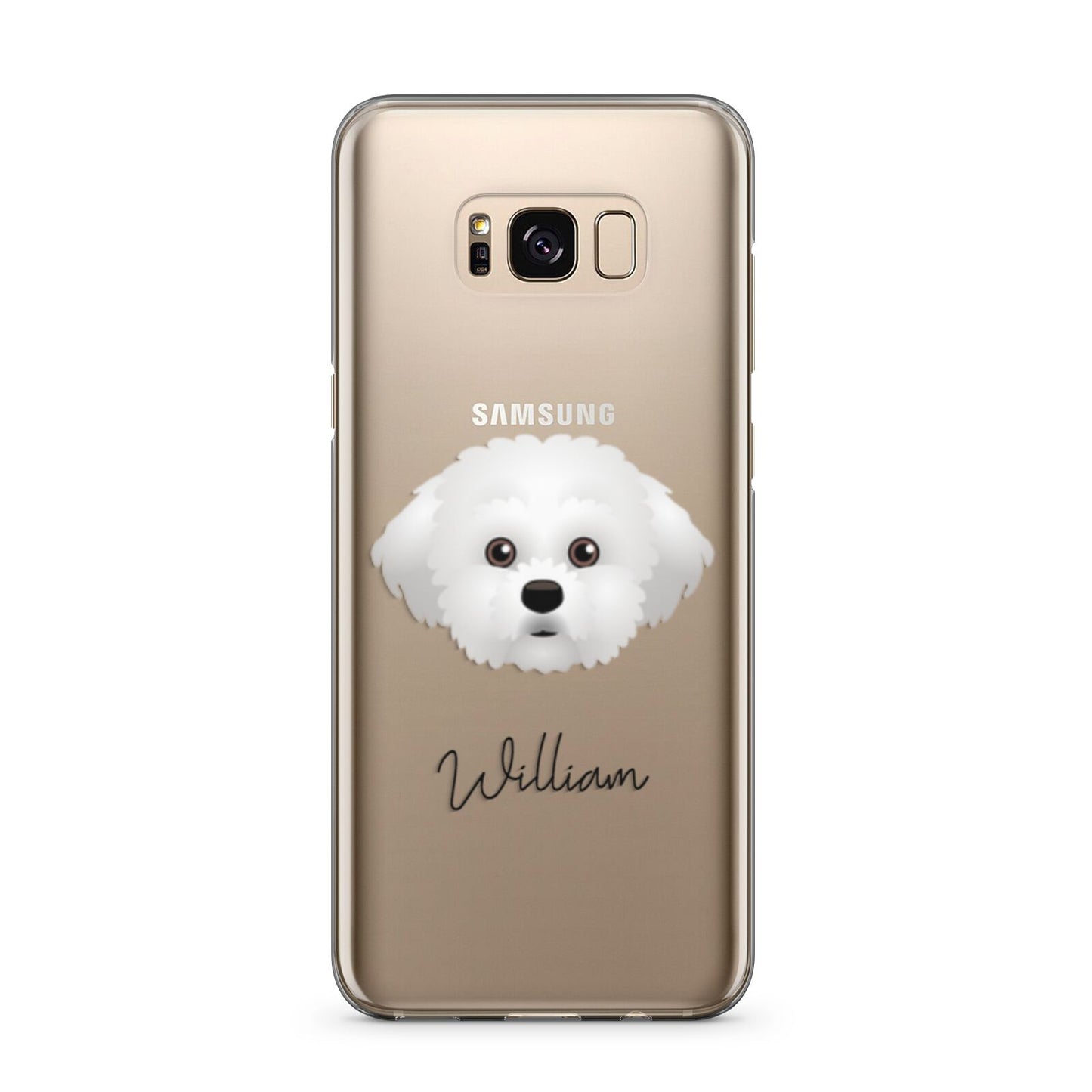 Maltichon Personalised Samsung Galaxy S8 Plus Case