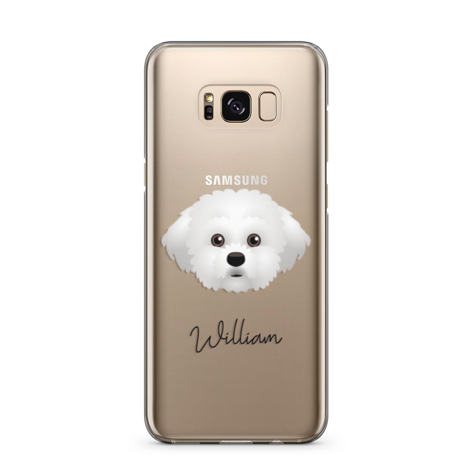 Maltichon Personalised Samsung Galaxy S8 Plus Case