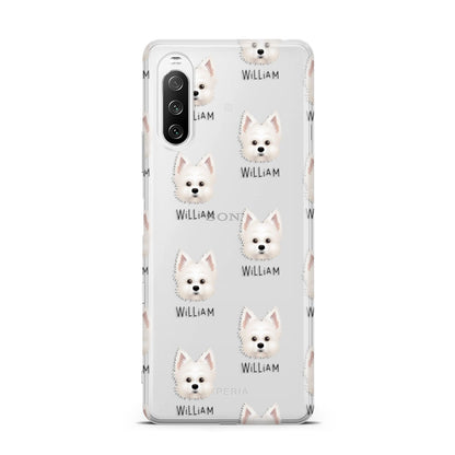 Maltipom Icon with Name Sony Xperia 10 III Case