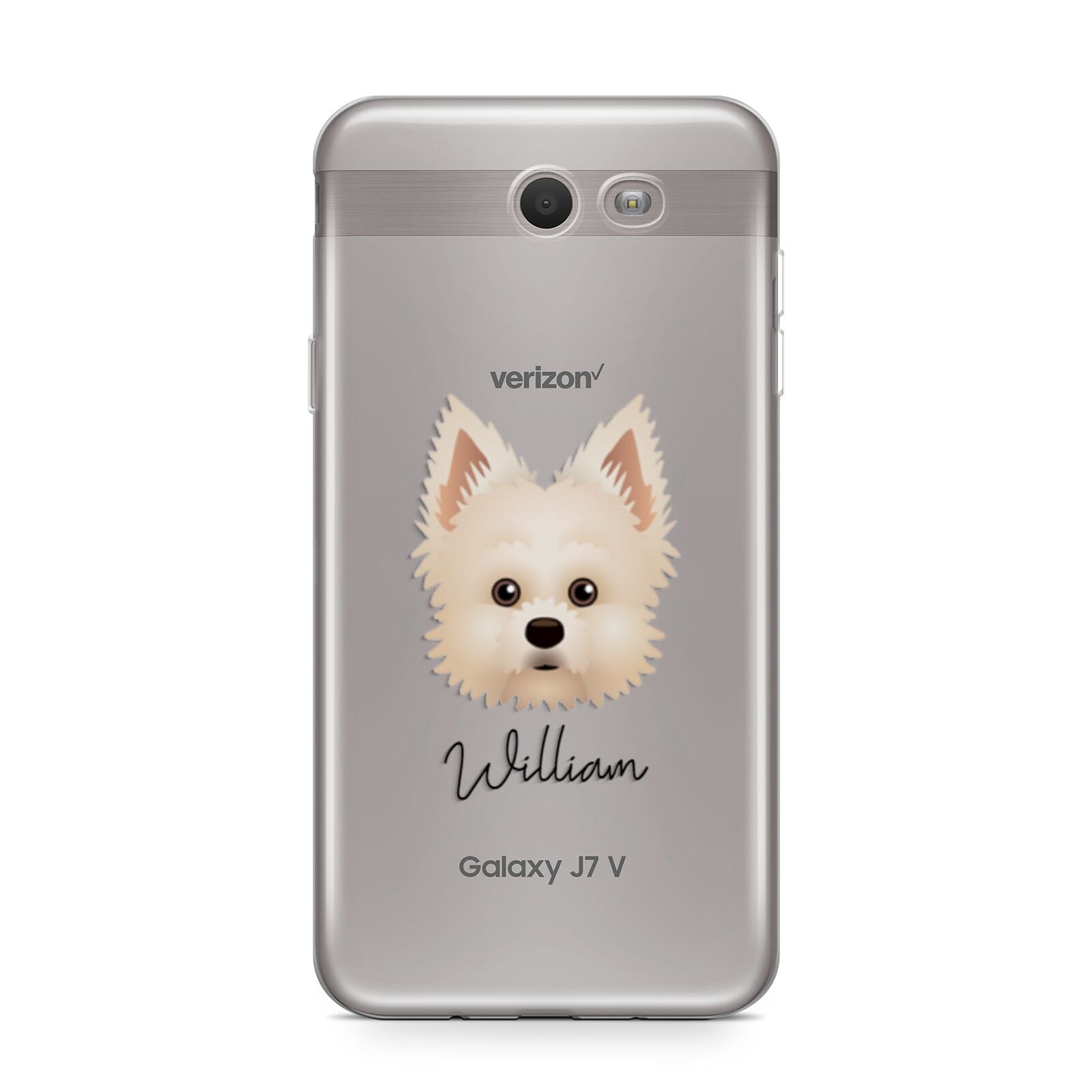 Maltipom Personalised Samsung Galaxy J7 2017 Case