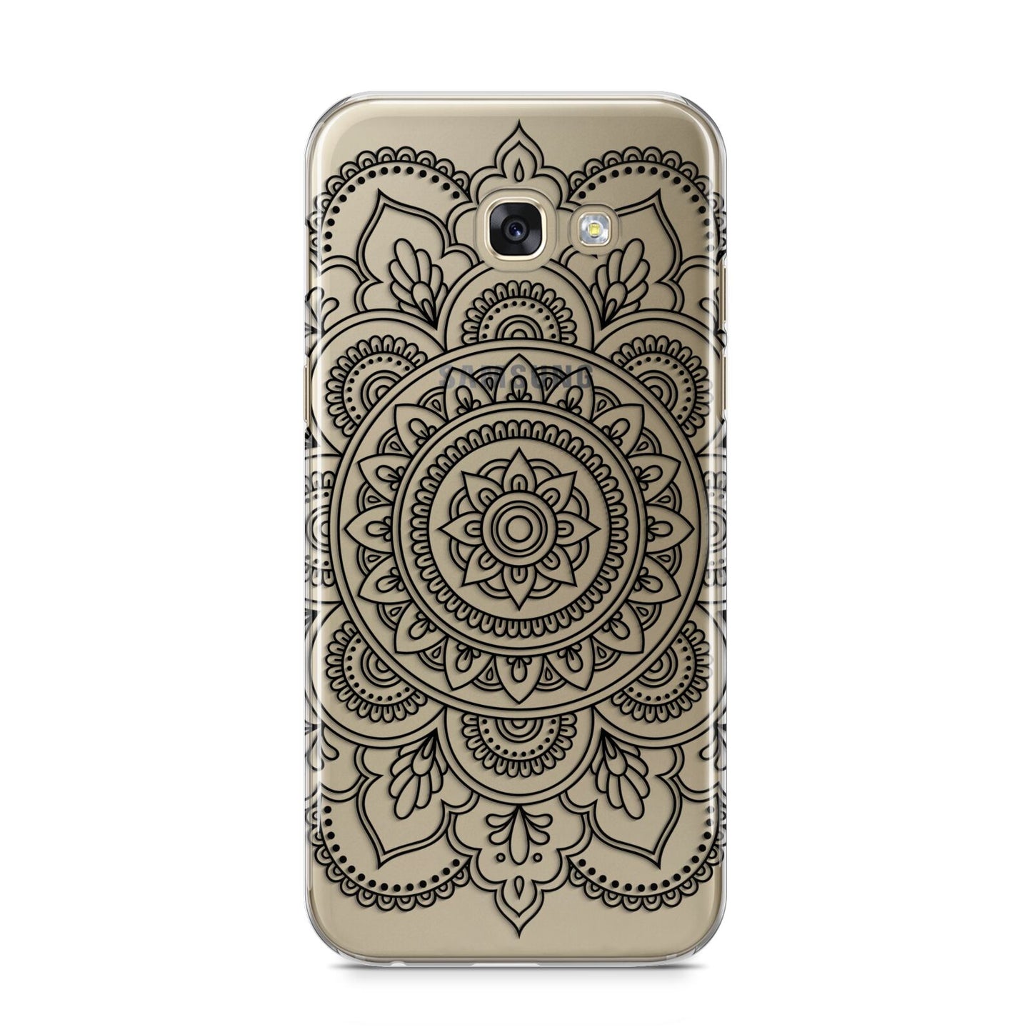 Mandala Samsung Galaxy A5 2017 Case on gold phone