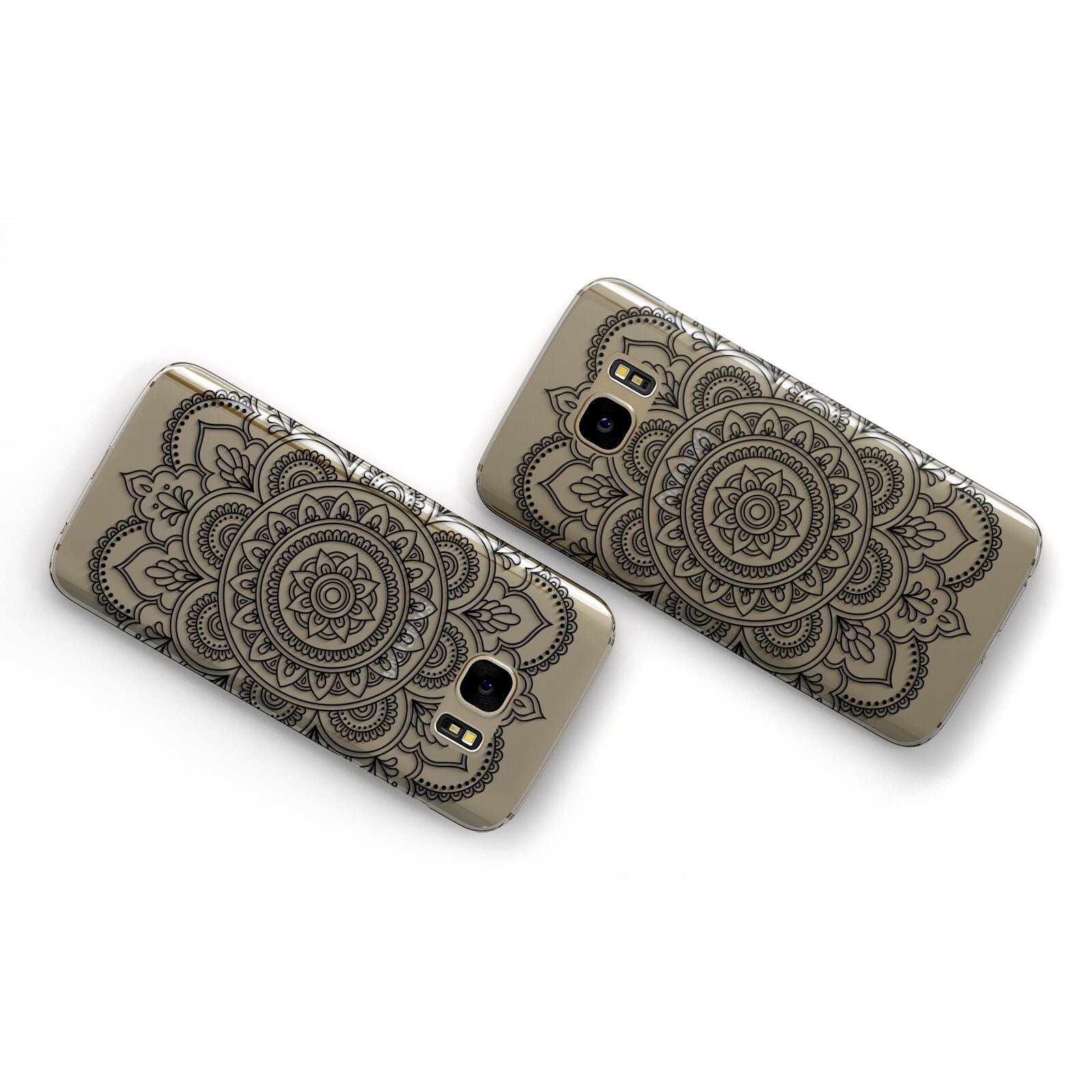 Mandala Samsung Galaxy Case Flat Overview