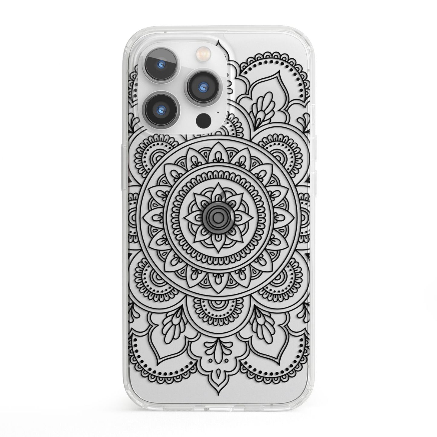 Mandala iPhone 13 Pro Clear Bumper Case