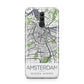 Map of Amsterdam Huawei Mate 20 Lite