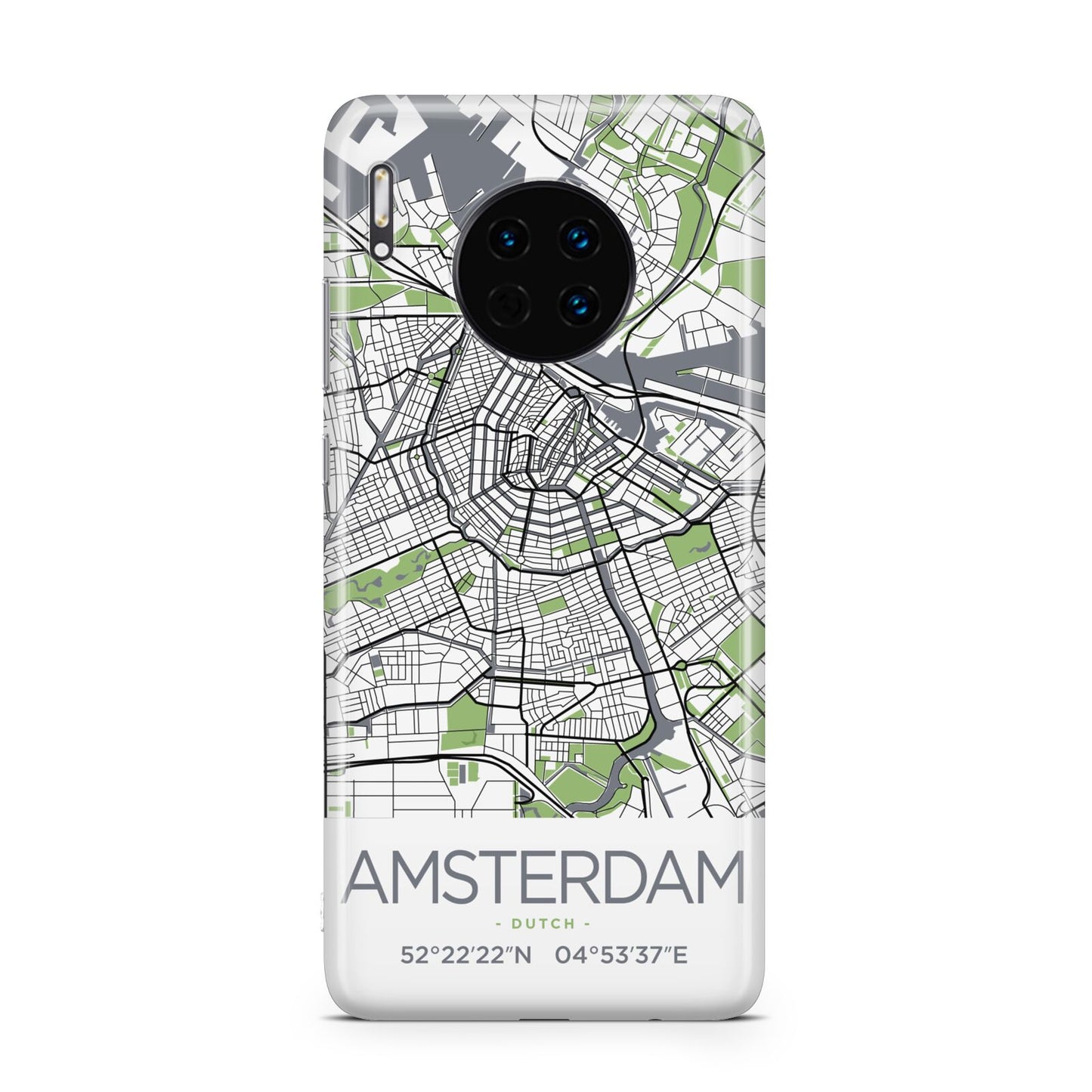 Map of Amsterdam Huawei Mate 30