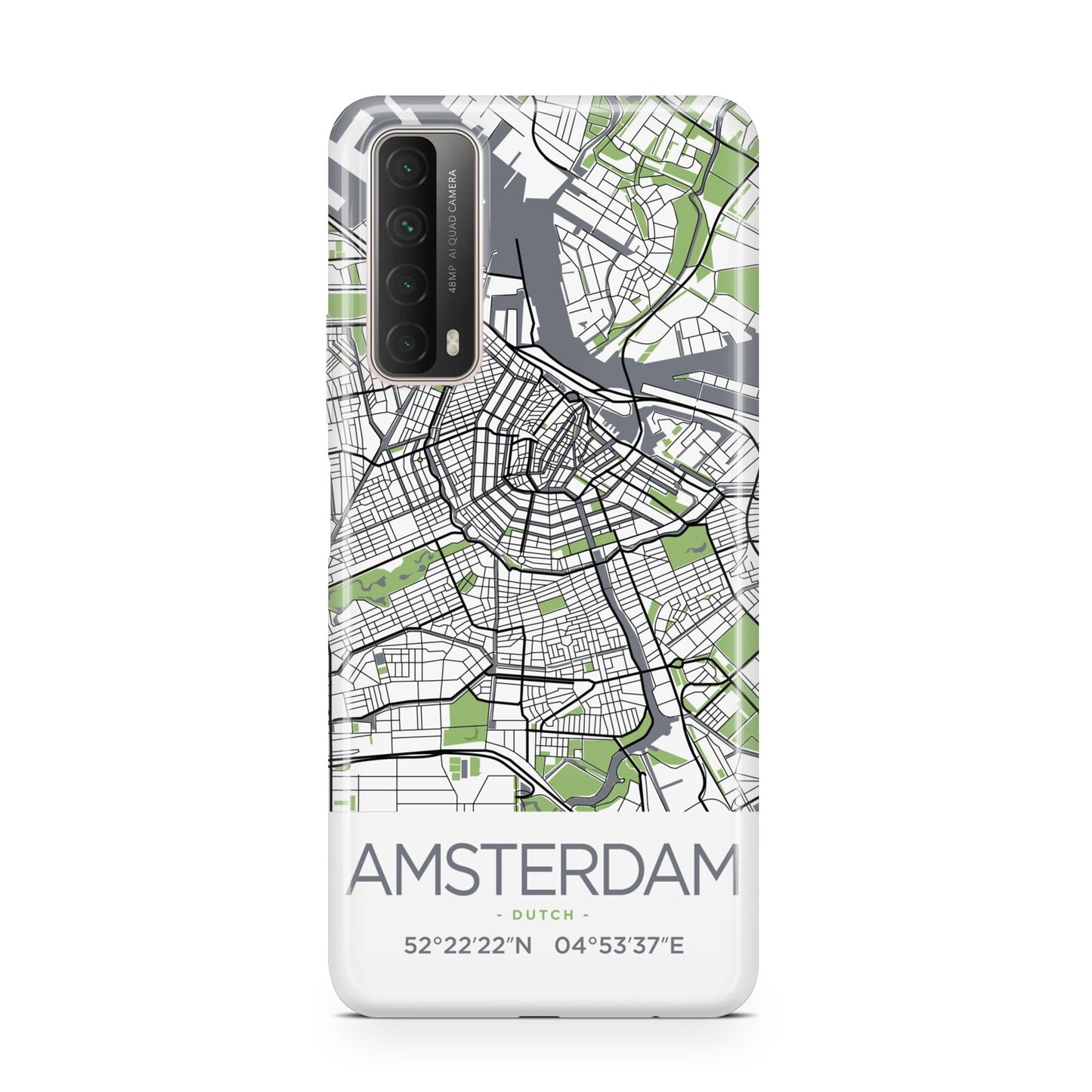 Map of Amsterdam Huawei P Smart 2021