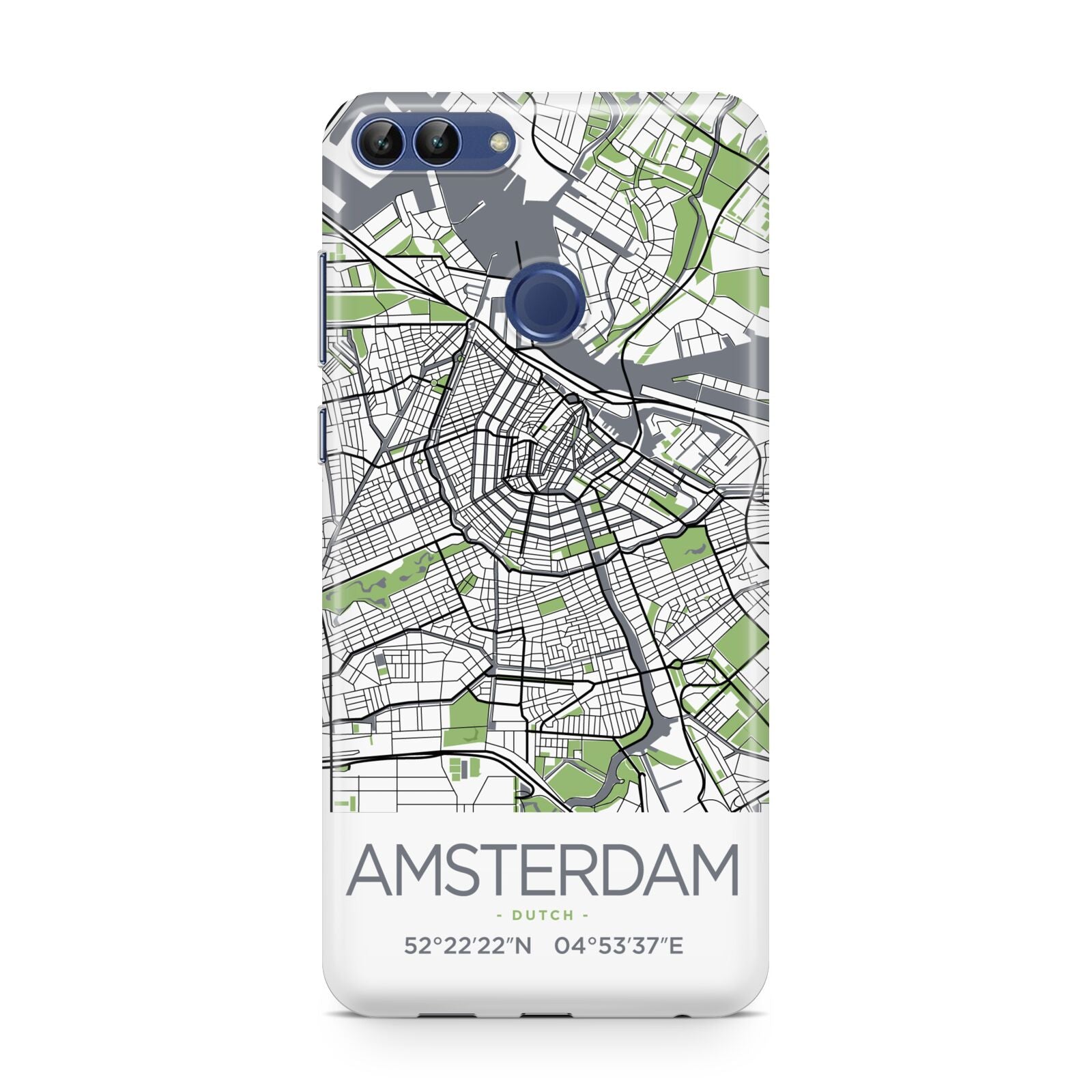 Map of Amsterdam Huawei P Smart Case