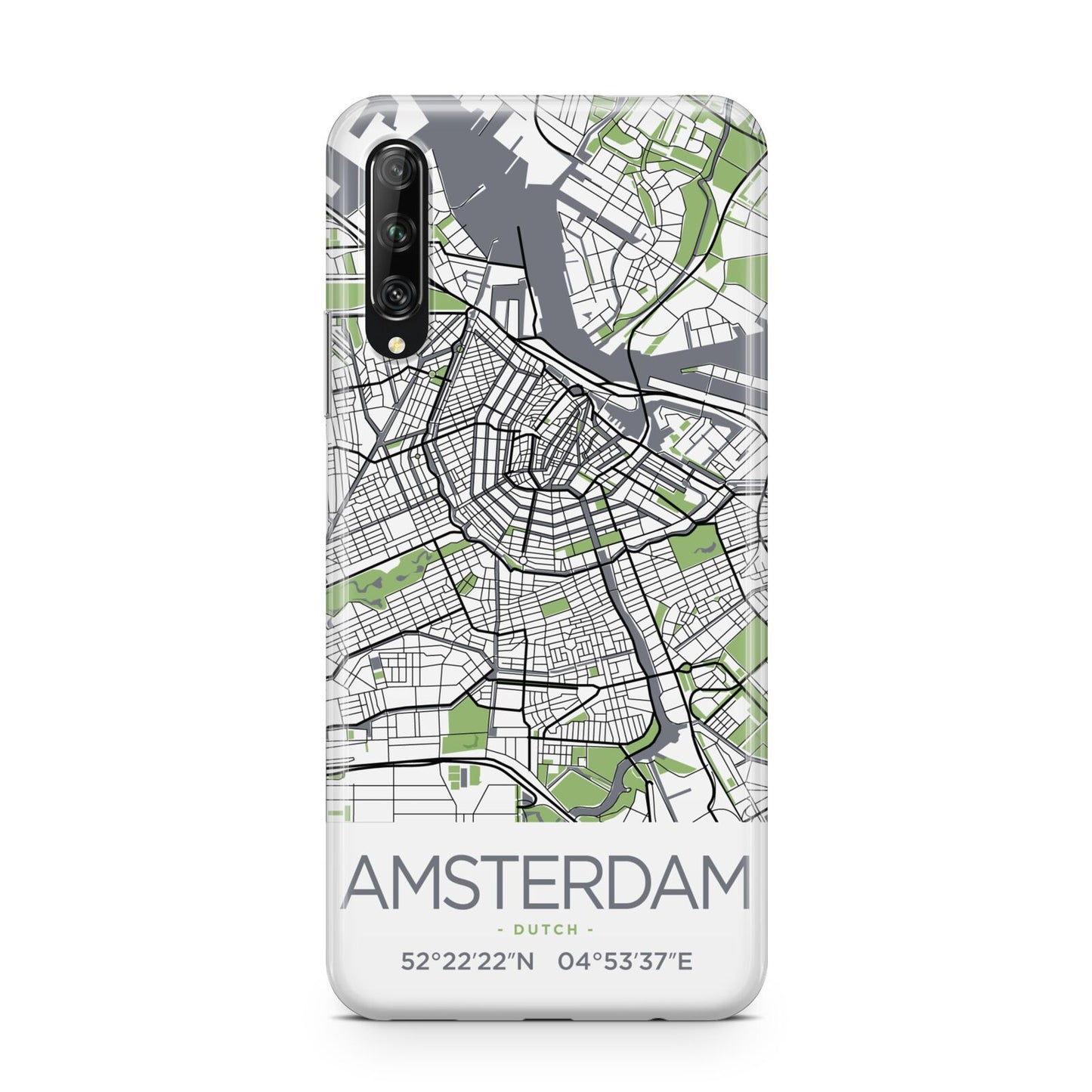 Map of Amsterdam Huawei P Smart Pro 2019