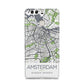 Map of Amsterdam Huawei P9 Case