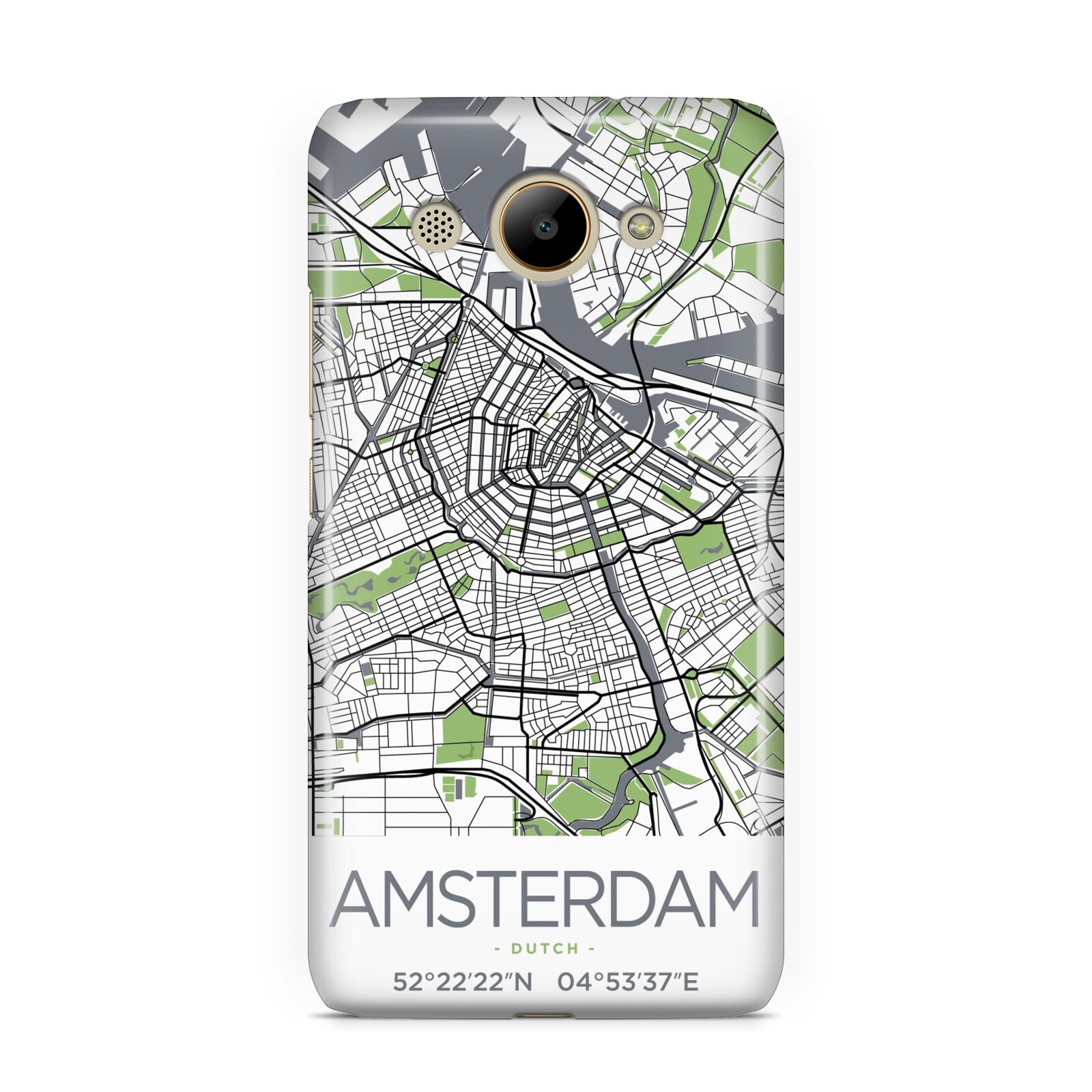 Map of Amsterdam Huawei Y3 2017