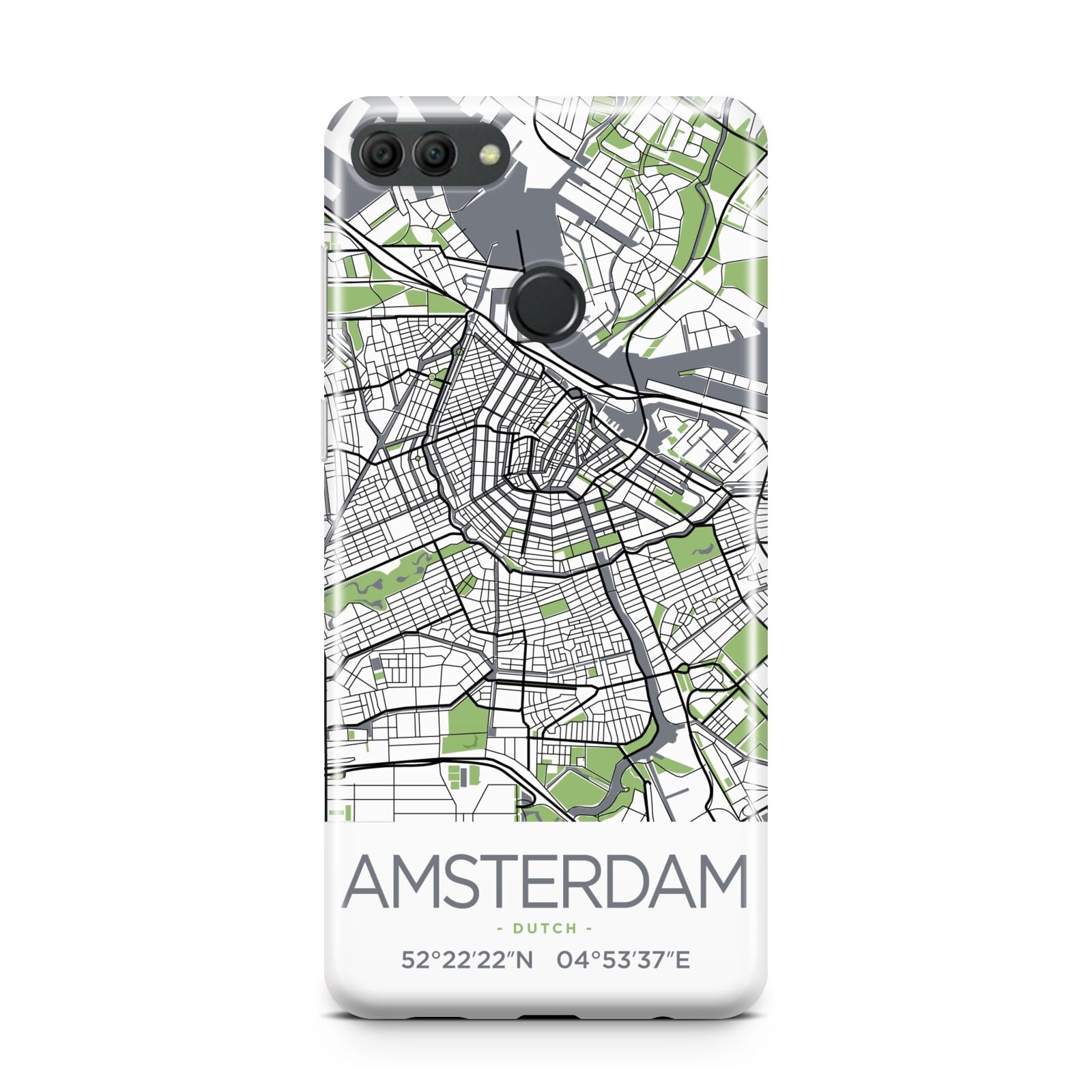Map of Amsterdam Huawei Y9 2018