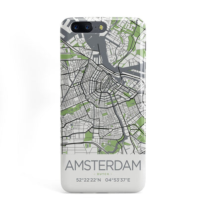 Map of Amsterdam OnePlus Case