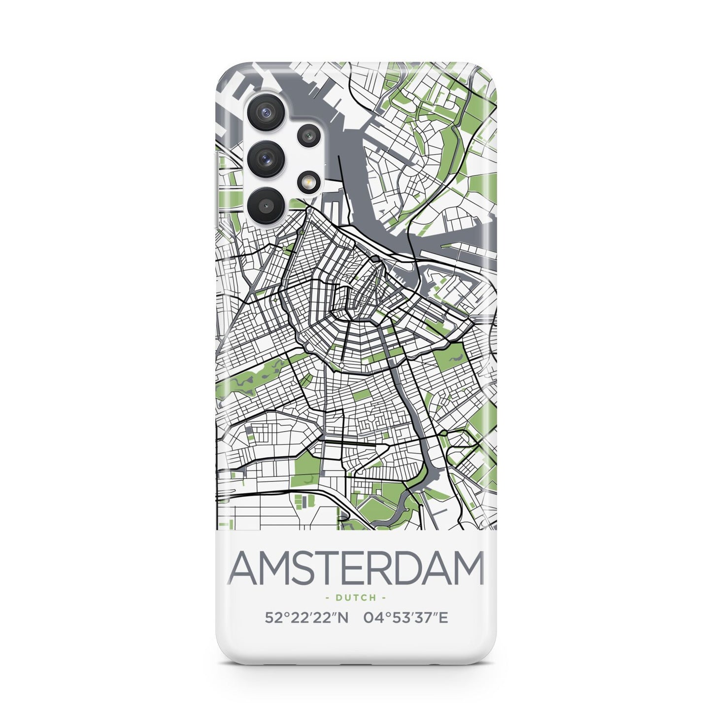 Map of Amsterdam Samsung A32 5G Case