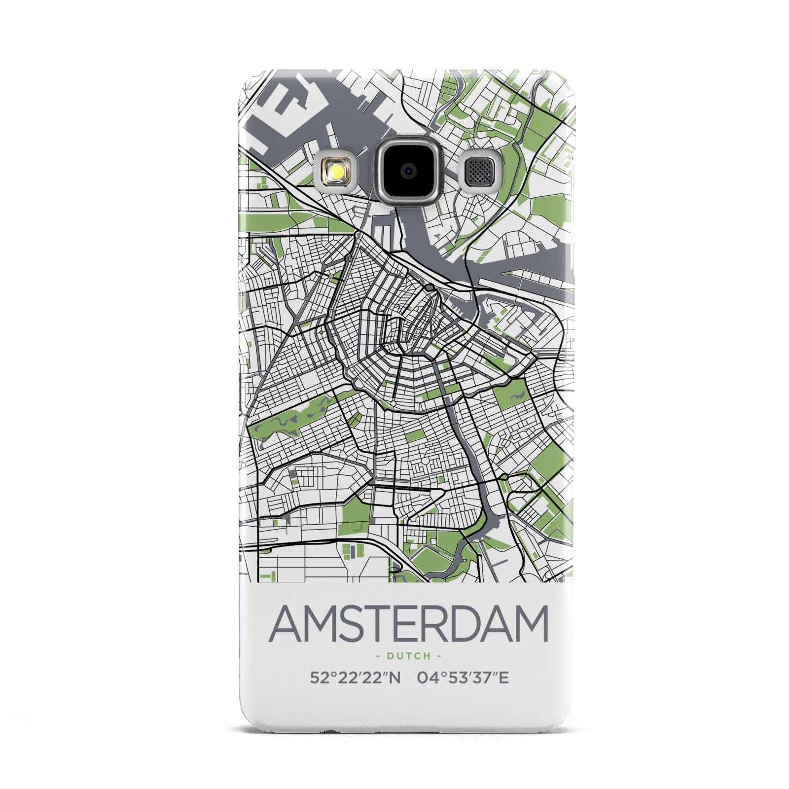 Map of Amsterdam Samsung Galaxy A5 Case