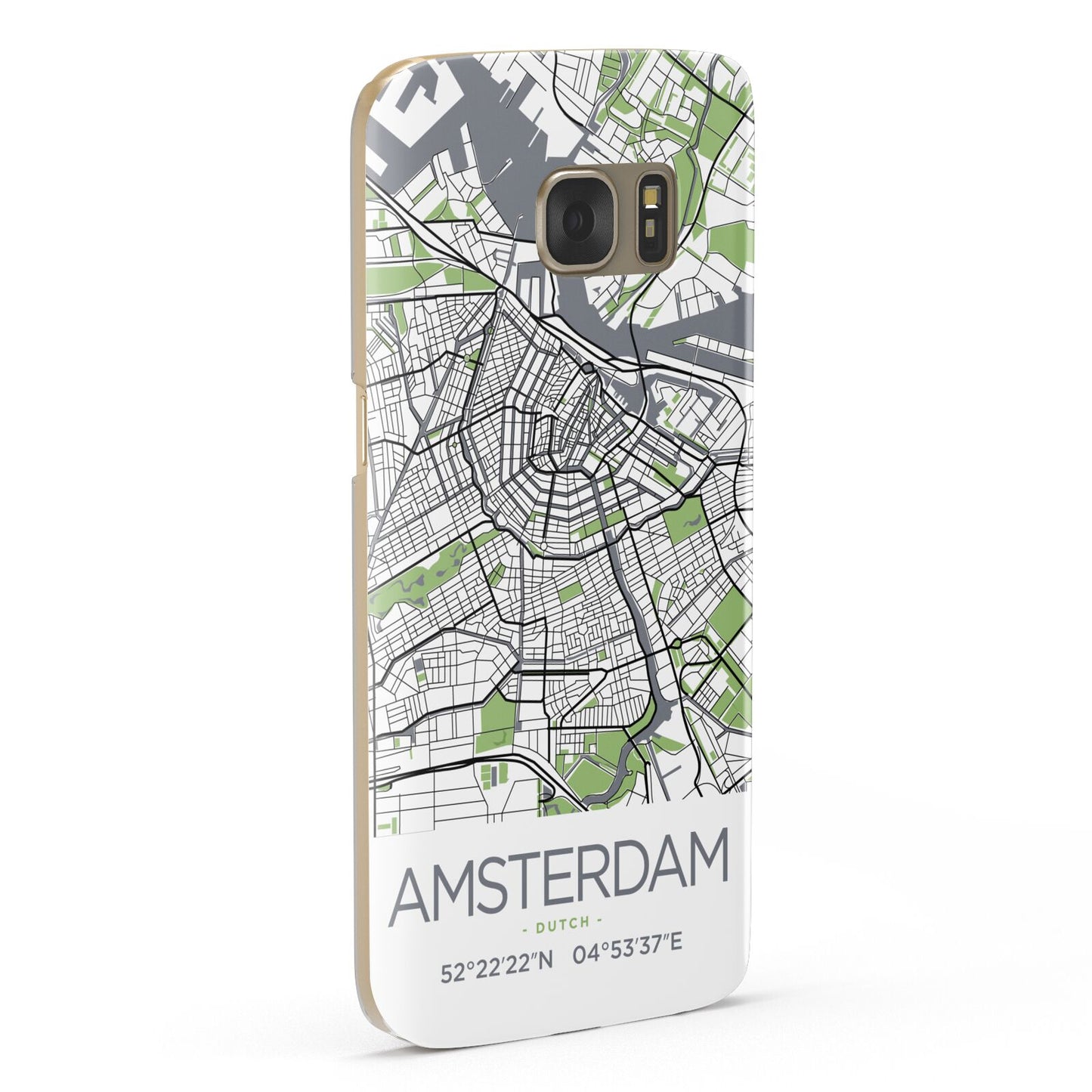 Map of Amsterdam Samsung Galaxy Case Fourty Five Degrees