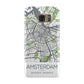 Map of Amsterdam Samsung Galaxy Case