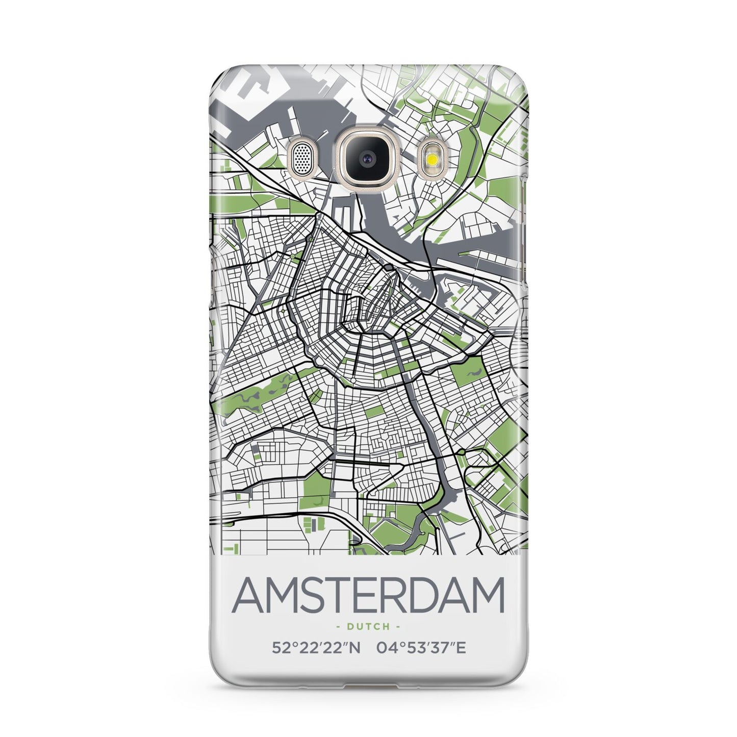 Map of Amsterdam Samsung Galaxy J5 2016 Case