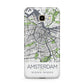 Map of Amsterdam Samsung Galaxy J7 2016 Case on gold phone
