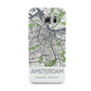 Map of Amsterdam Samsung Galaxy S6 Case