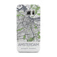 Map of Amsterdam Samsung Galaxy S6 Edge Case