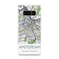 Map of Amsterdam Samsung Galaxy S8 Case
