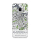 Map of Amsterdam Samsung Galaxy S9 Case