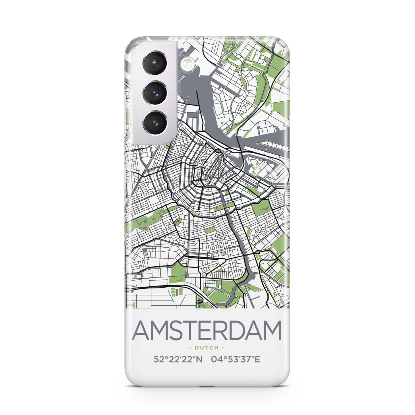 Map of Amsterdam Samsung S21 Case