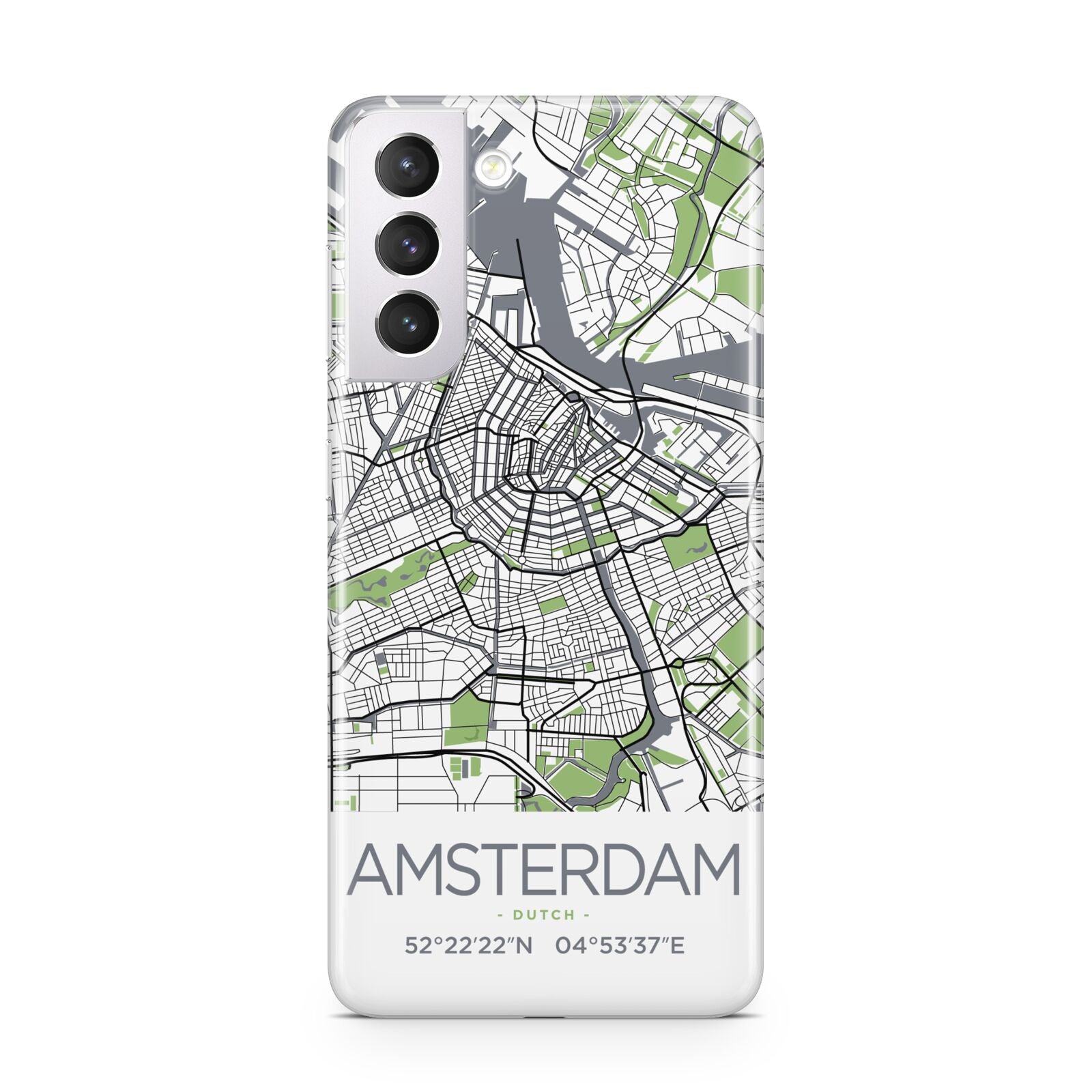 Map of Amsterdam Samsung S21 Case