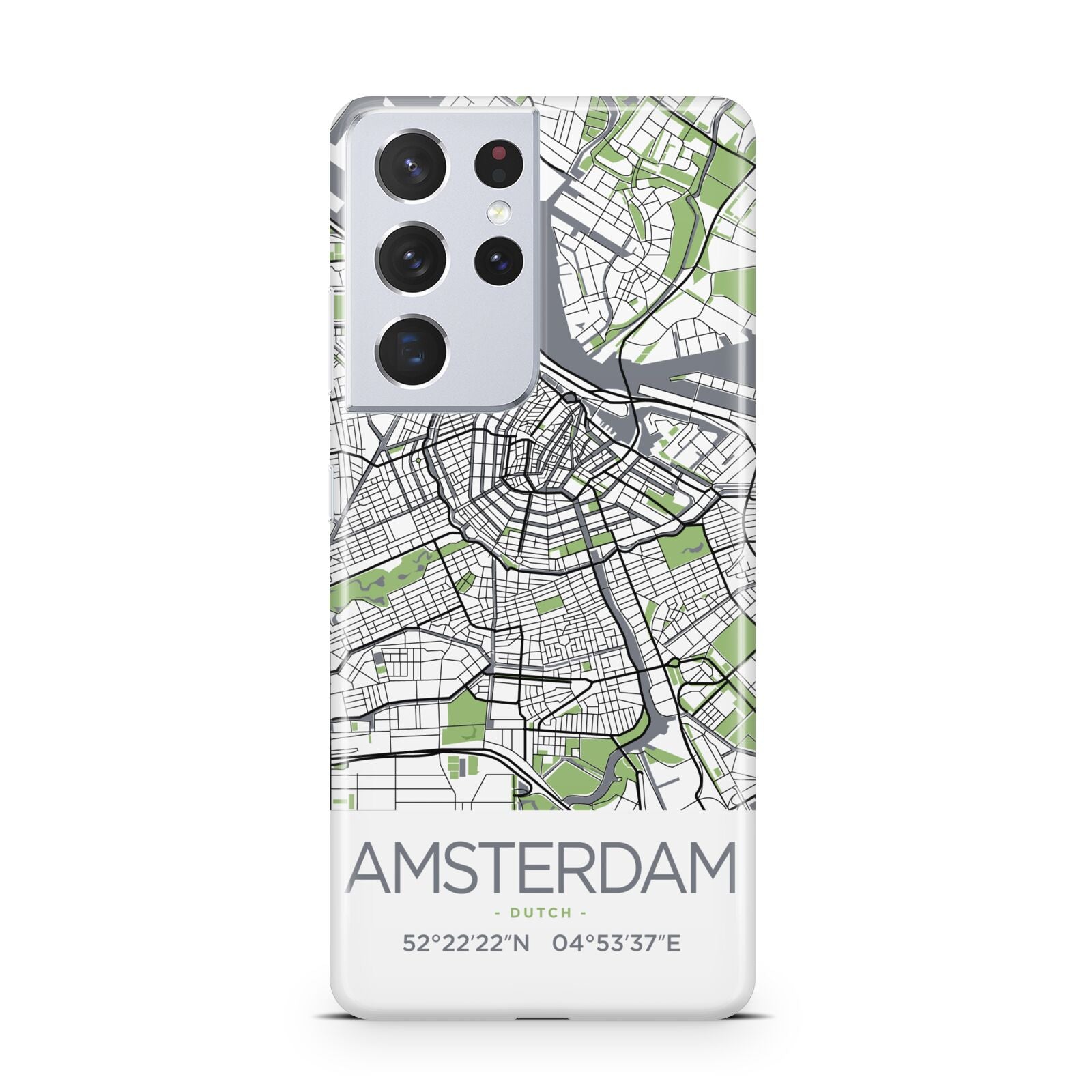 Map of Amsterdam Samsung S21 Ultra Case