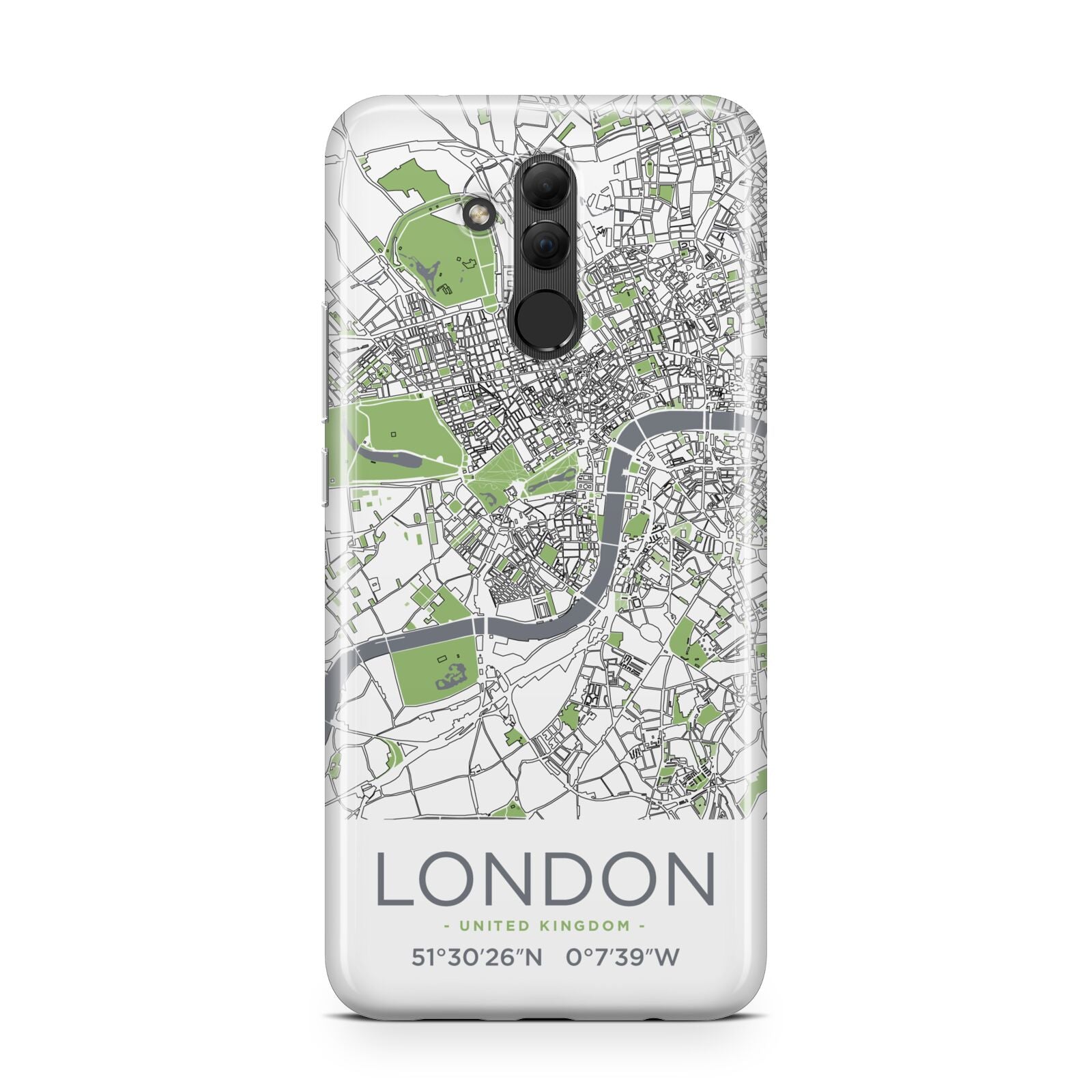 Map of London Huawei Mate 20 Lite