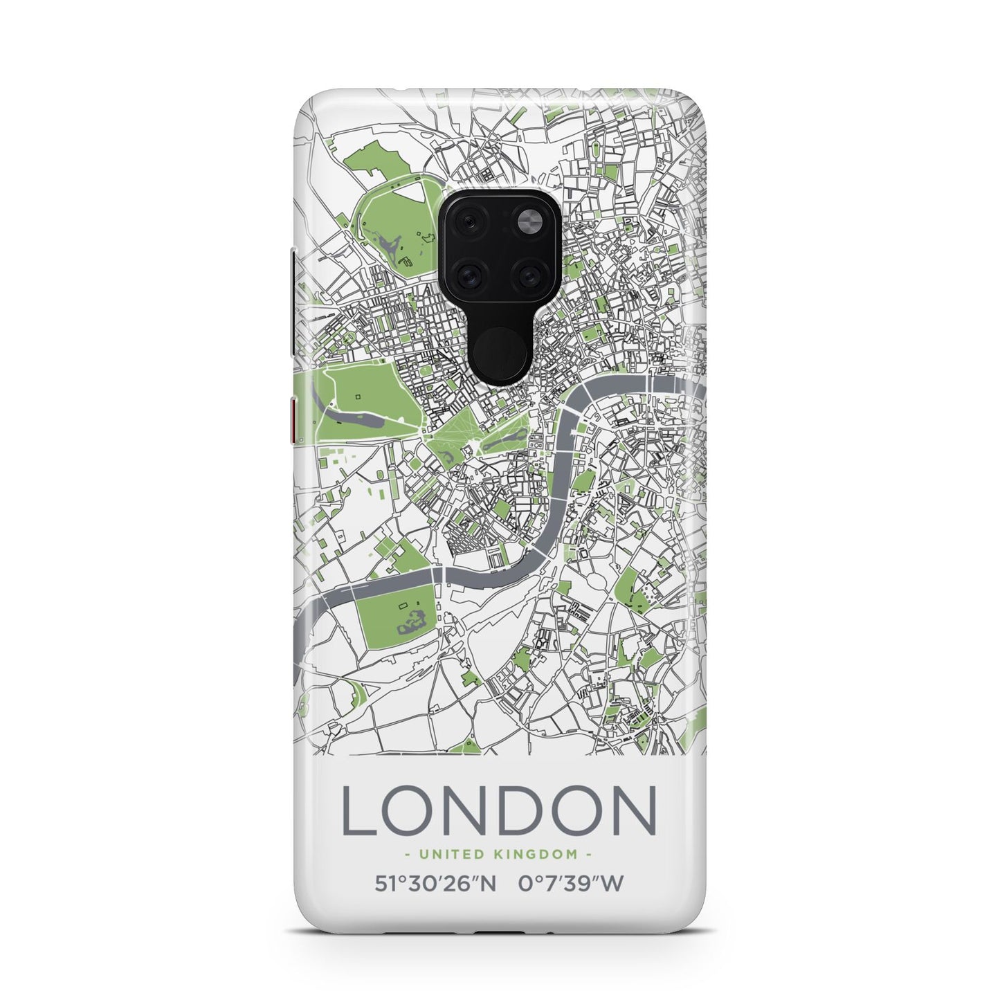 Map of London Huawei Mate 20 Phone Case