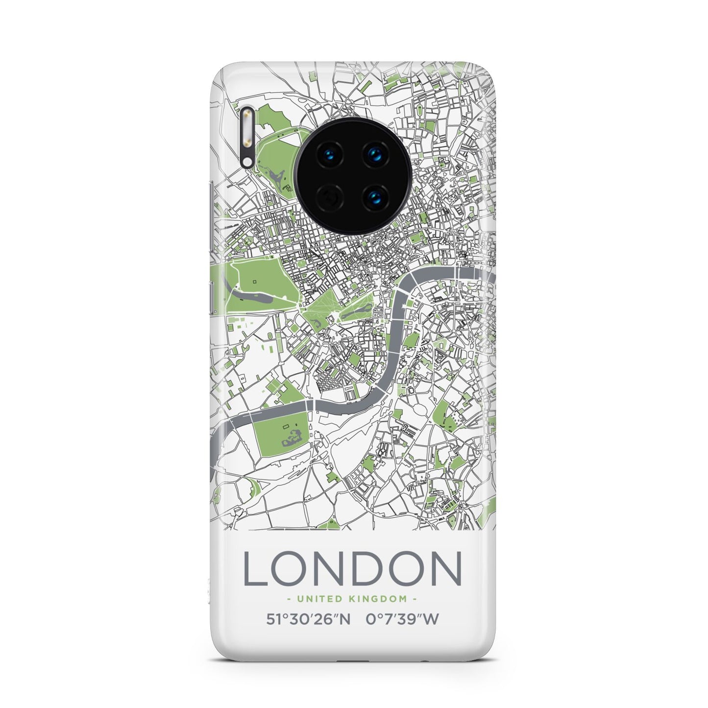 Map of London Huawei Mate 30