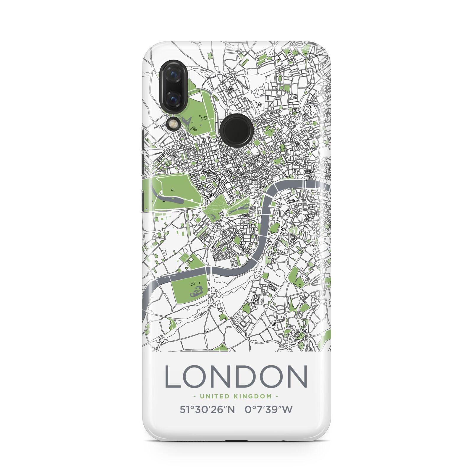 Map of London Huawei Nova 3 Phone Case