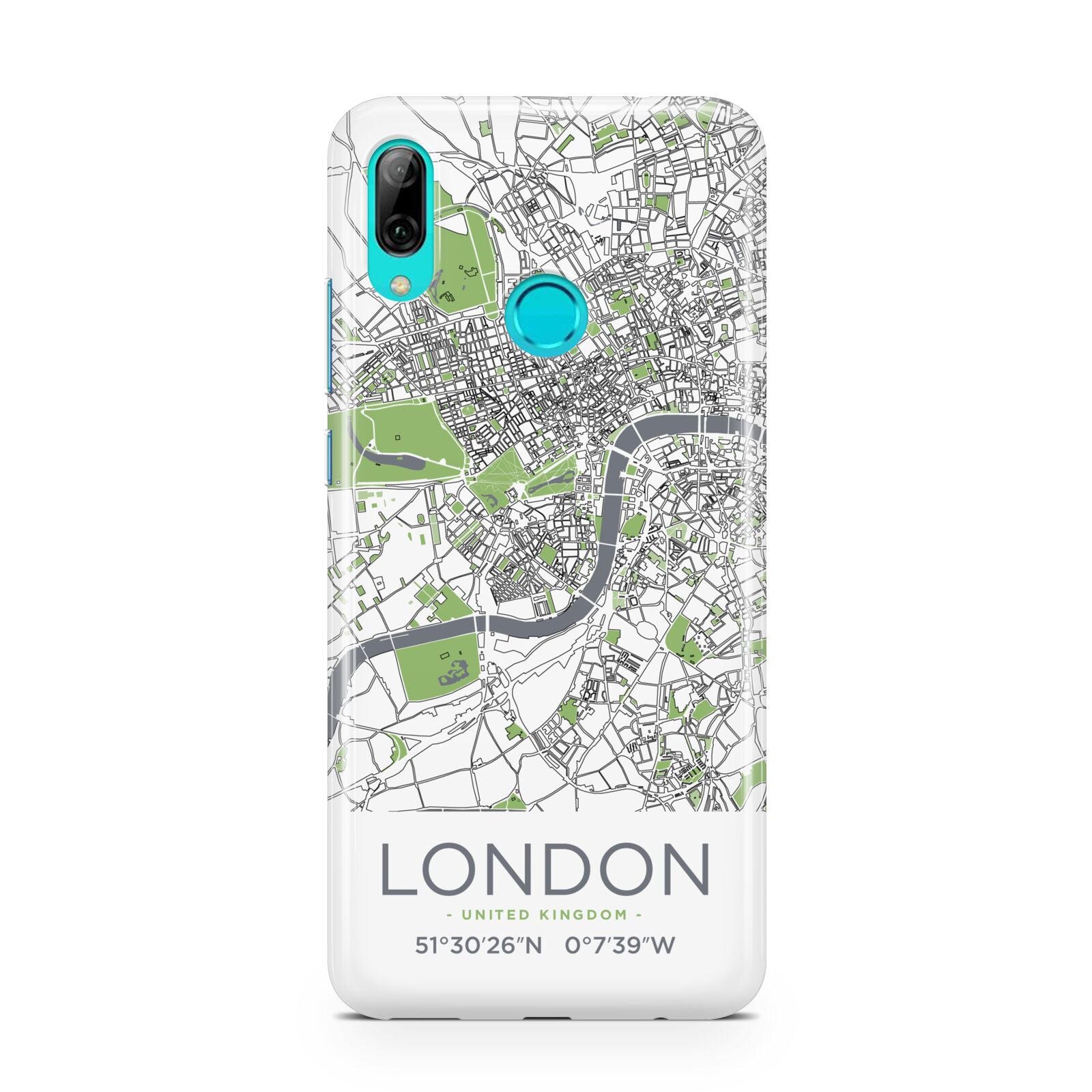 Map of London Huawei P Smart 2019 Case