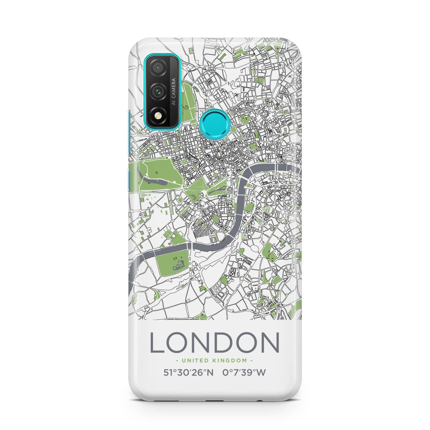 Map of London Huawei P Smart 2020