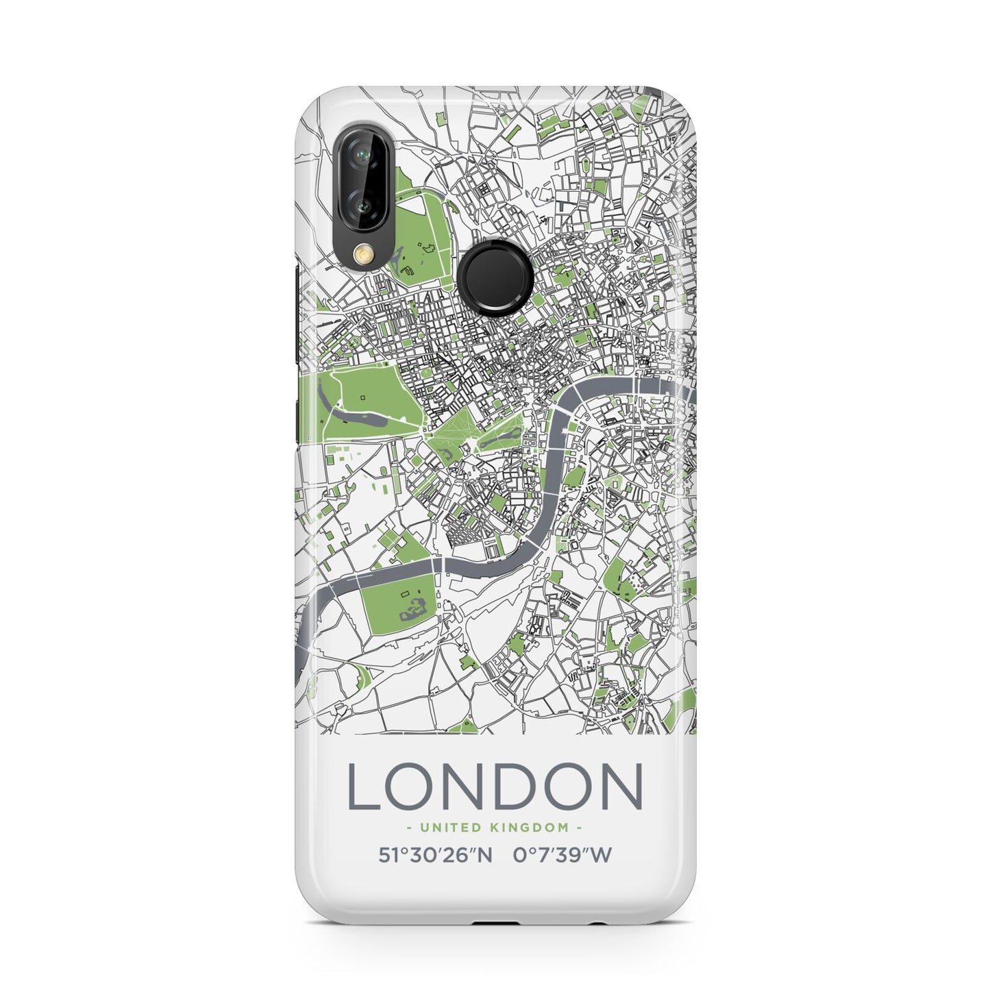 Map of London Huawei P20 Lite Phone Case