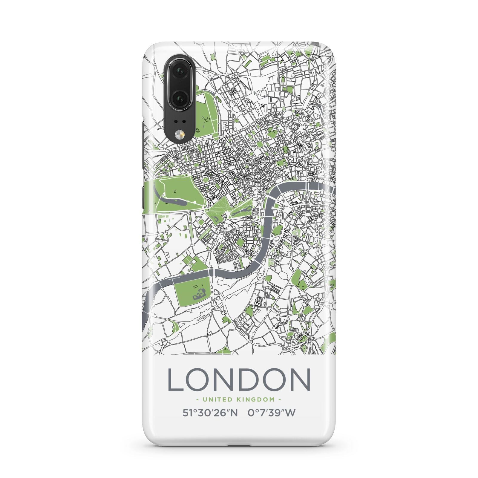 Map of London Huawei P20 Phone Case