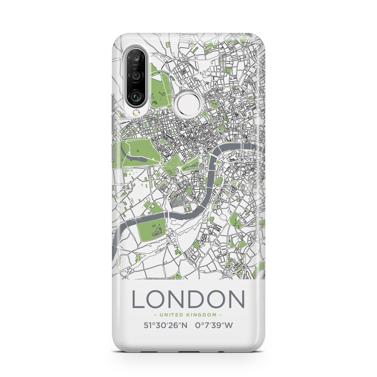 Map of London Huawei P30 Lite Phone Case